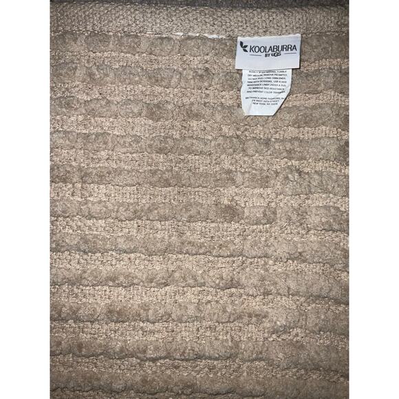 Koolaburra by UGG Kinslei Noodle Bath Rug In Beige Tan 20 x 30 - Picture 3 of 3